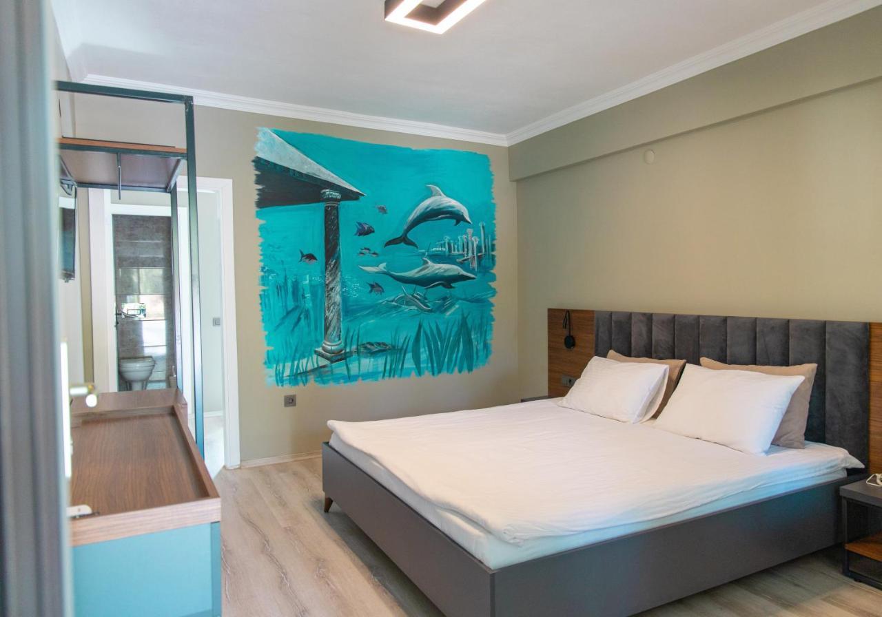 Kayalar Blue Beach Hotel Sazlı 외부 사진
