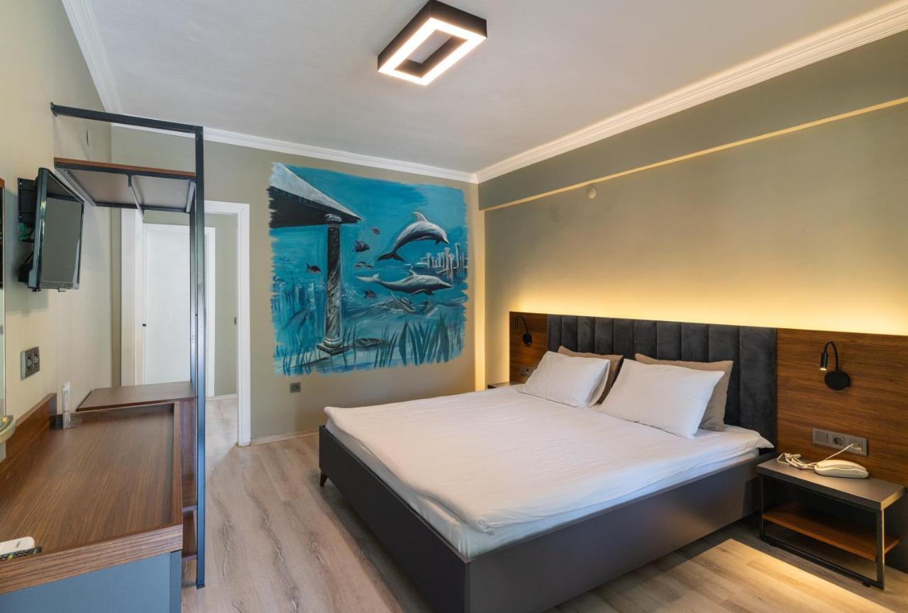 Kayalar Blue Beach Hotel Sazlı 외부 사진