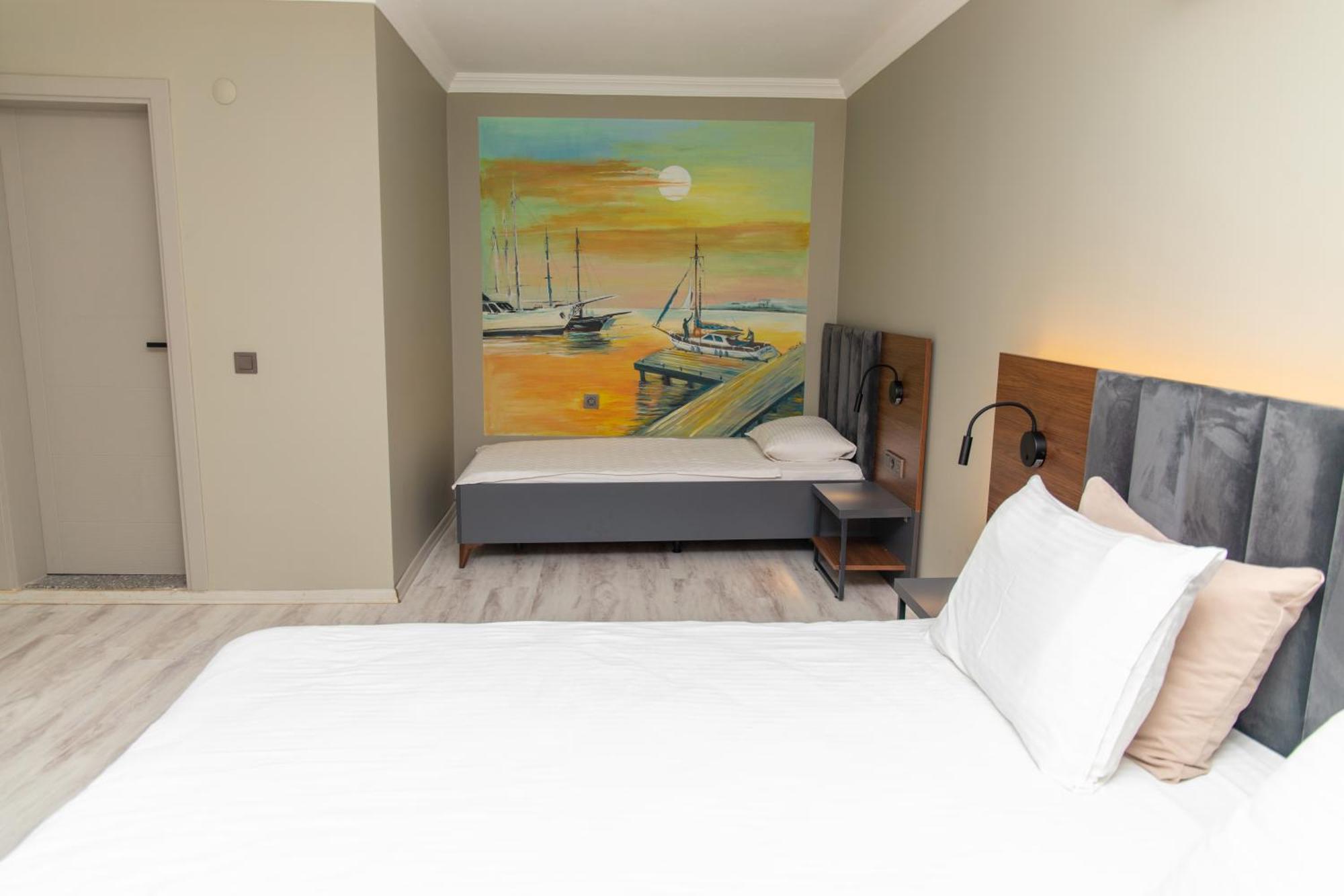 Kayalar Blue Beach Hotel Sazlı 외부 사진